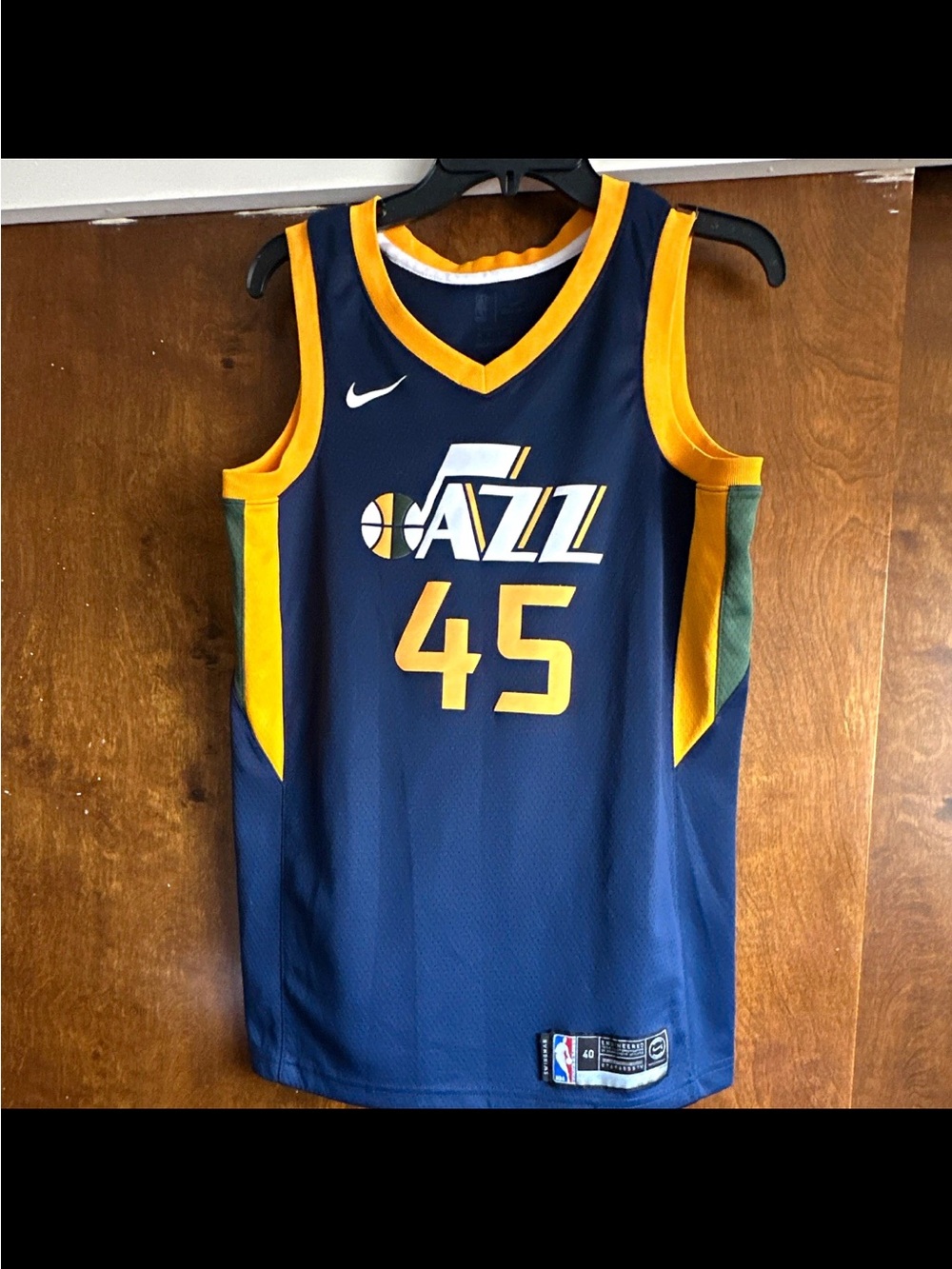 Nike Men's Navy Blue NBA Team Jersey